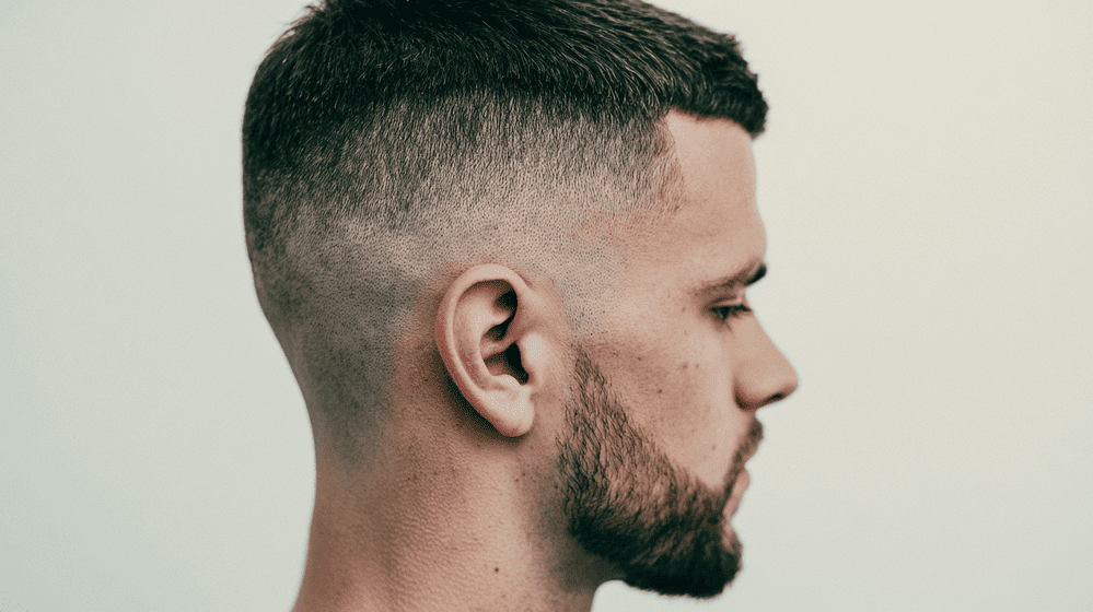een fade met baard
