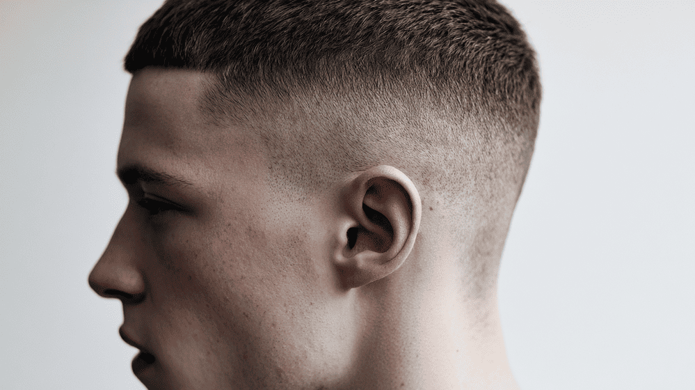 jongen met een fade